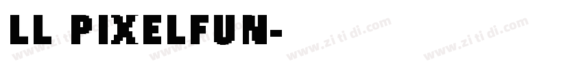 LL PixelFun字体转换